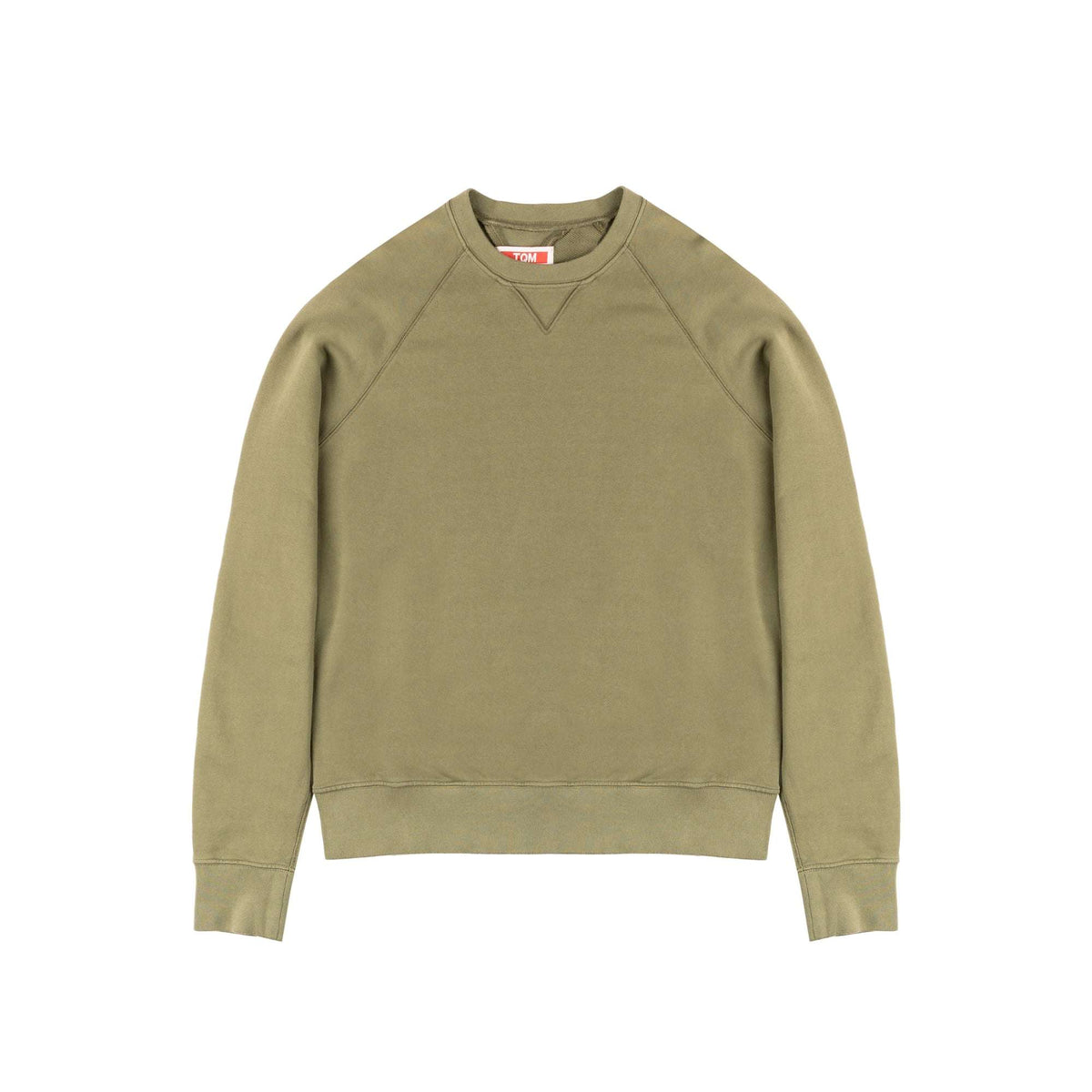 Felpa OLIVE 100% cotone 440gr