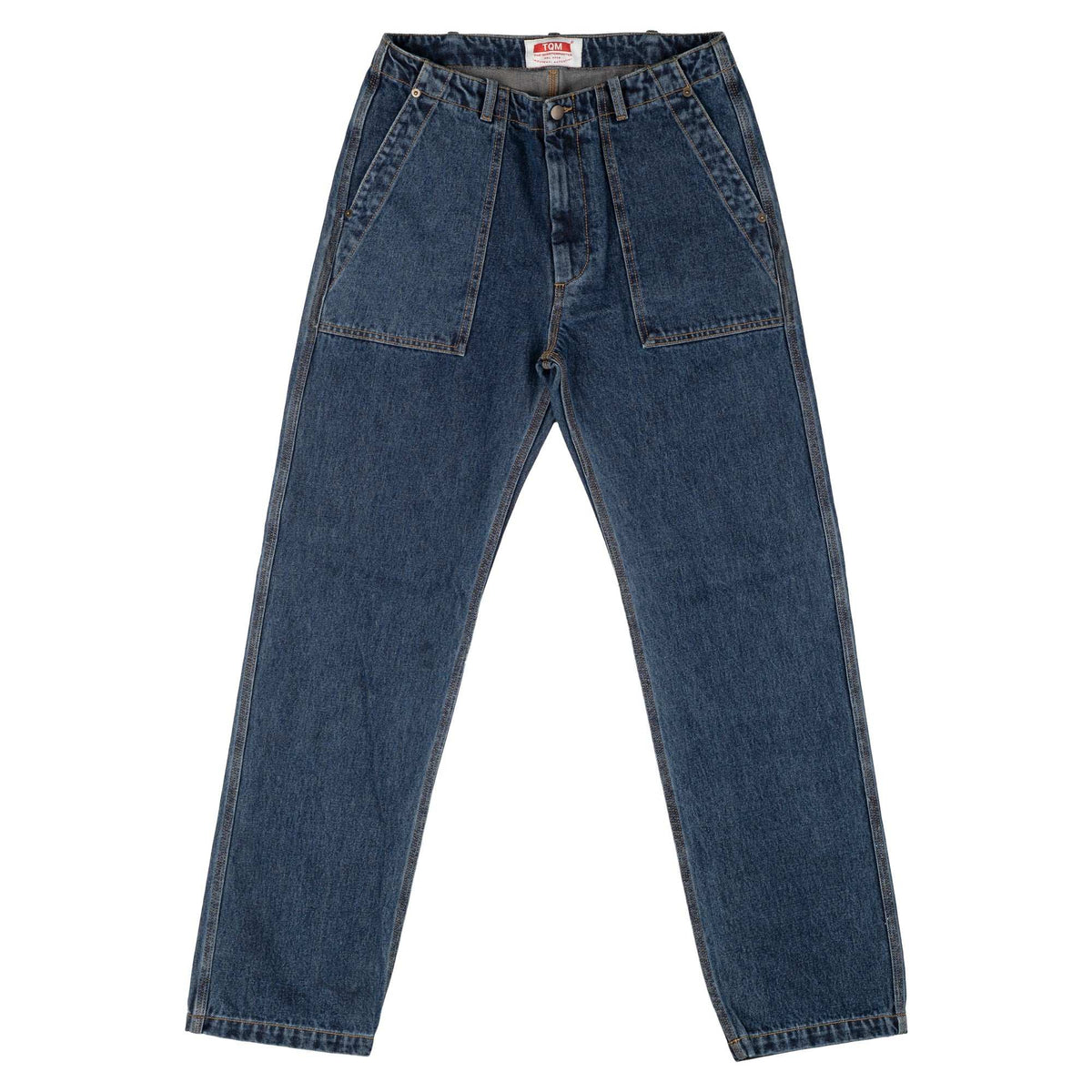 Fatigue Trousers dead-stock DENIM [stone-washed]