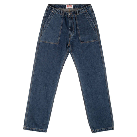 Fatigue Trousers dead-stock DENIM [stone-washed]