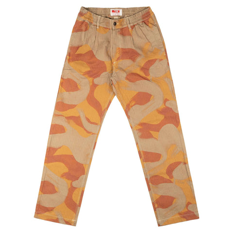 NEW French Chino elastico 100% cotone camo Brushstroke/M29