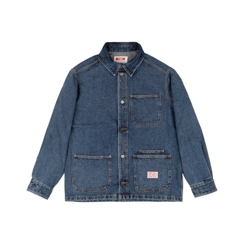 Iconic Work Jacket dead-stock DENIM [stone-washed]
