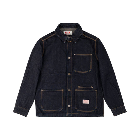 Iconic Work Jacket dead-stock DENIM [one-washed]
