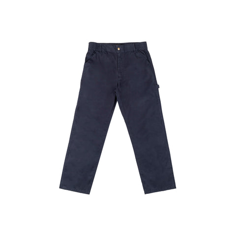 Meccanico Trousers NAVY 100% cotone piuma