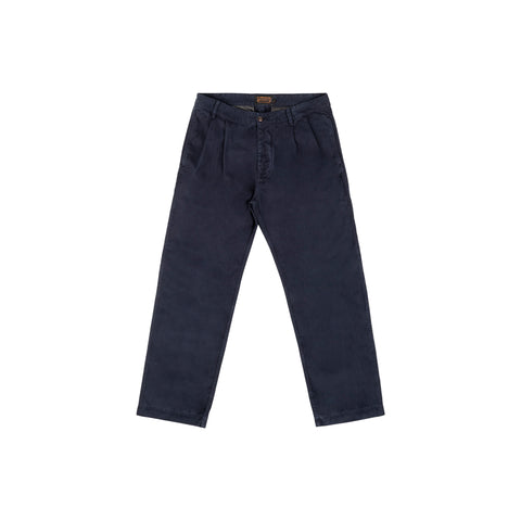 French Chino NAVY 100% cotone HBT