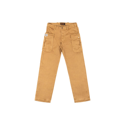 Cargo Trousers TABACCO 100% cotone HBT