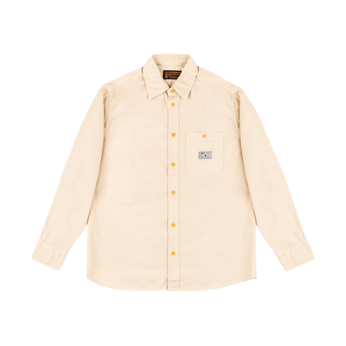 Work shirt KHAKI 100% cotone Oxford