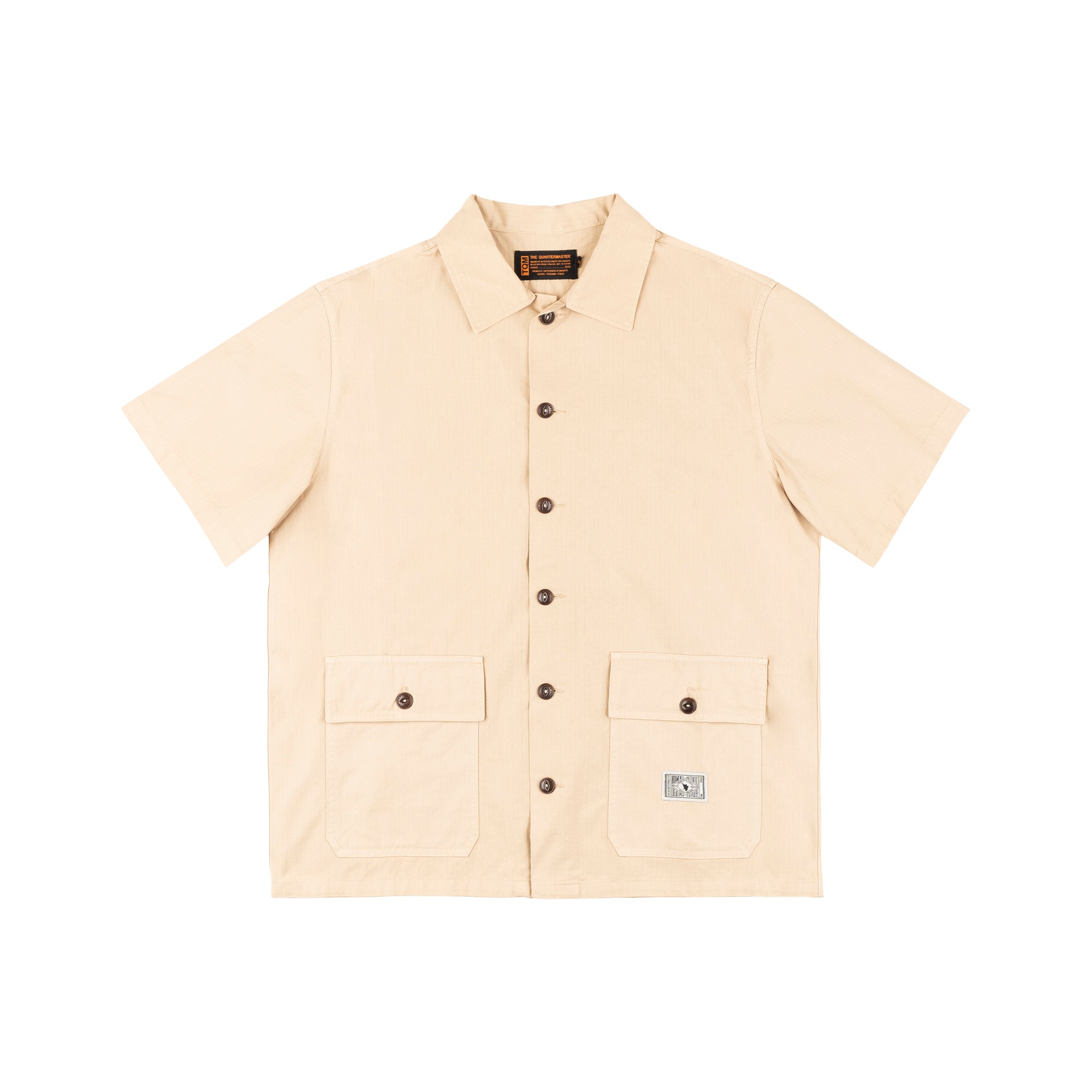 Safari shirt KHAKI 100% cotone ripstop