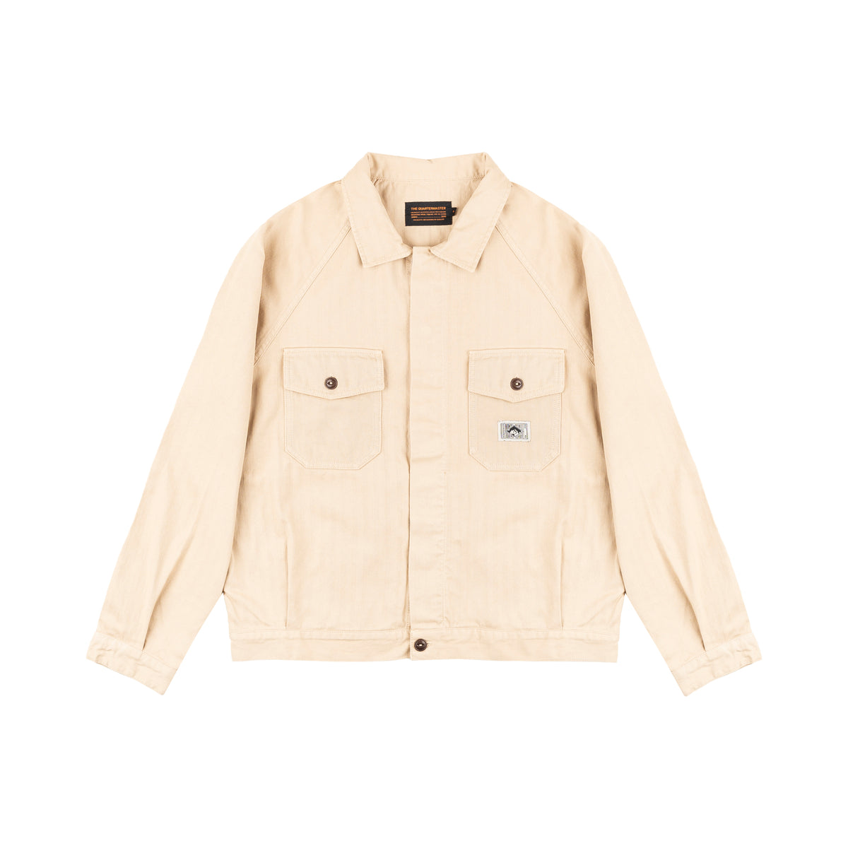Italian Work Jacket 100% KHAKI cotone HBT