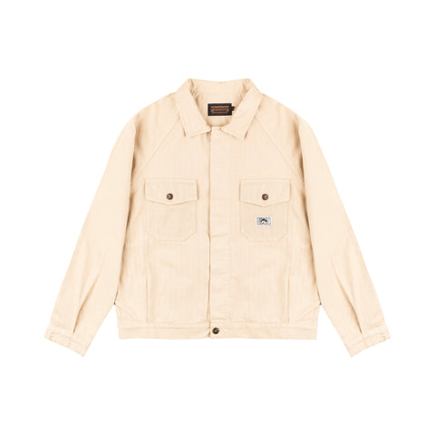 Italian Work Jacket 100% KHAKI cotone HBT