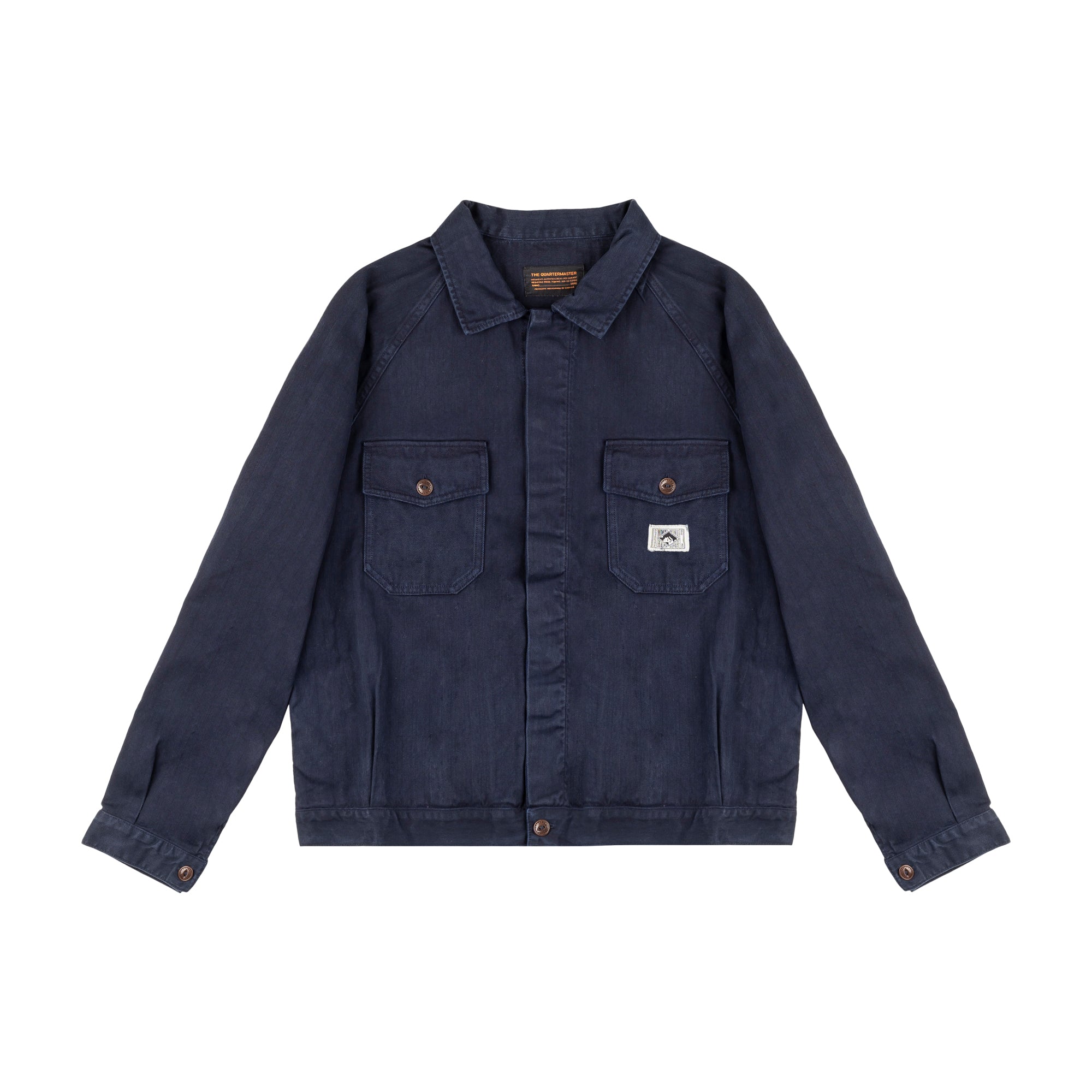 Italian Work Jacket 100% NAVY cotone HBT