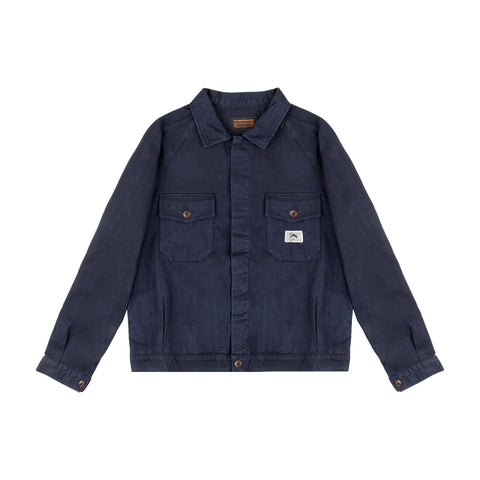 Italian Work Jacket 100% NAVY cotone HBT