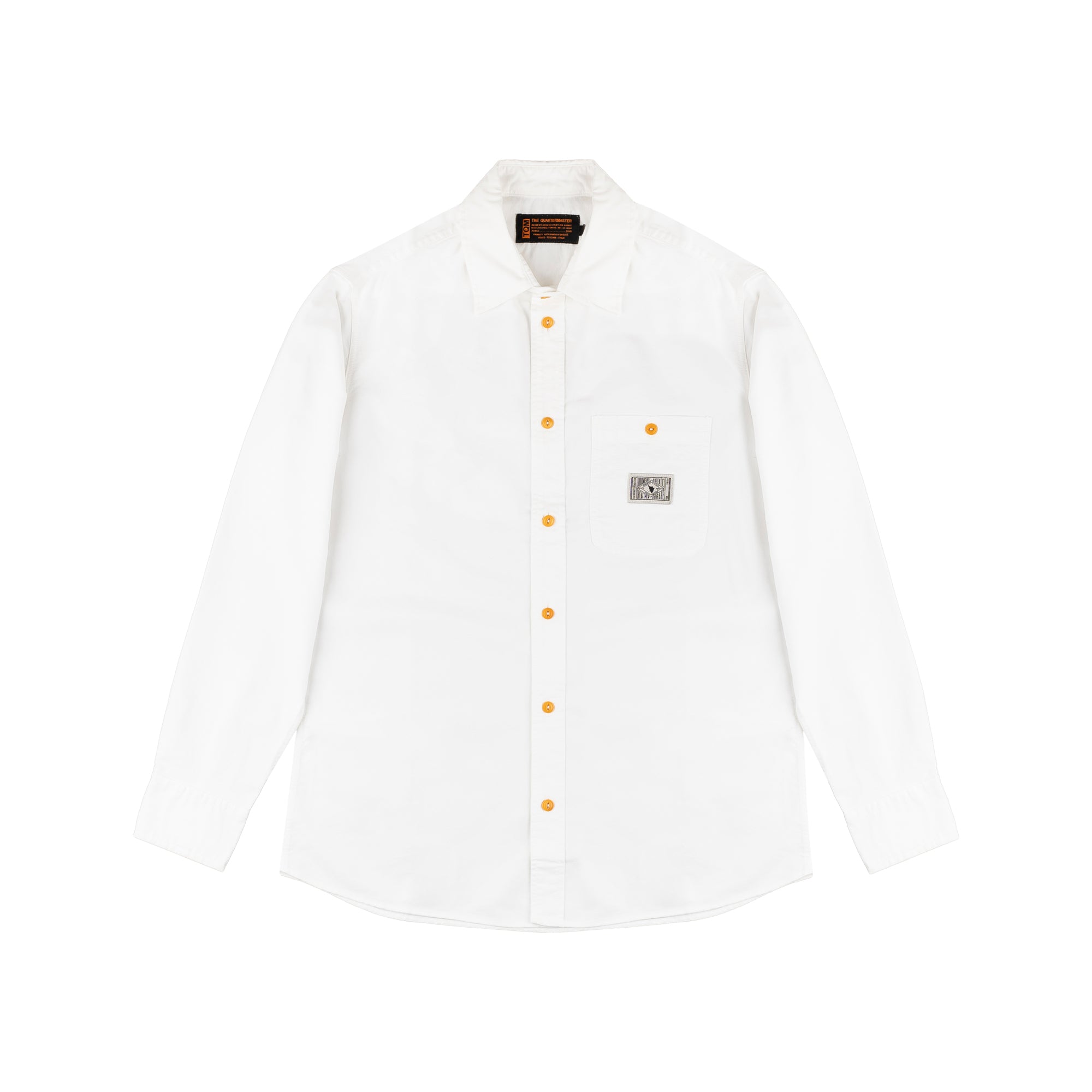 Work shirt WHITE 100% cotone Oxford