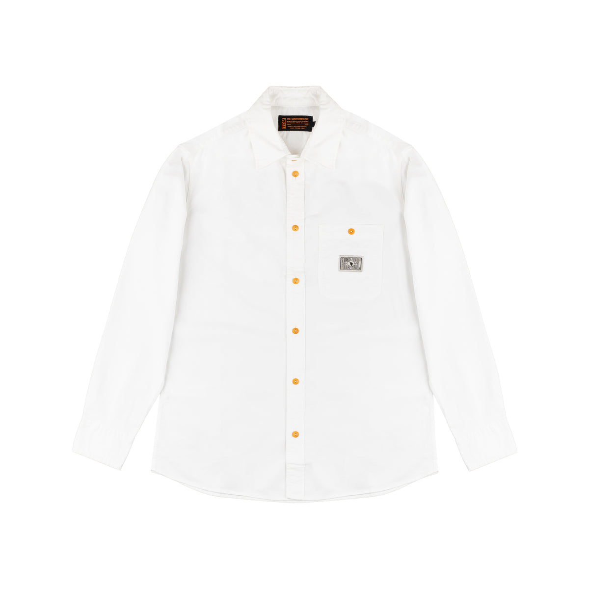 Work shirt WHITE 100% cotone Oxford
