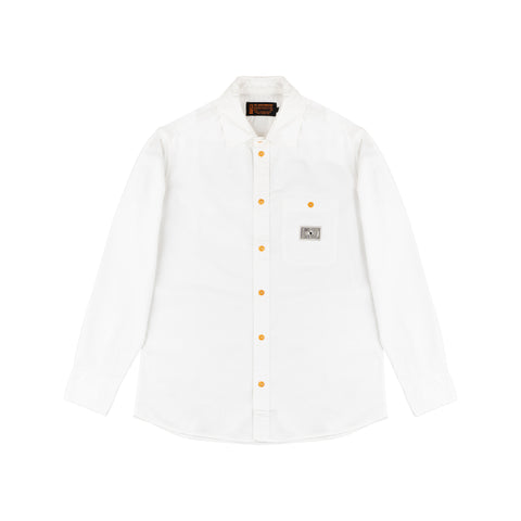 Work shirt WHITE 100% cotone Oxford