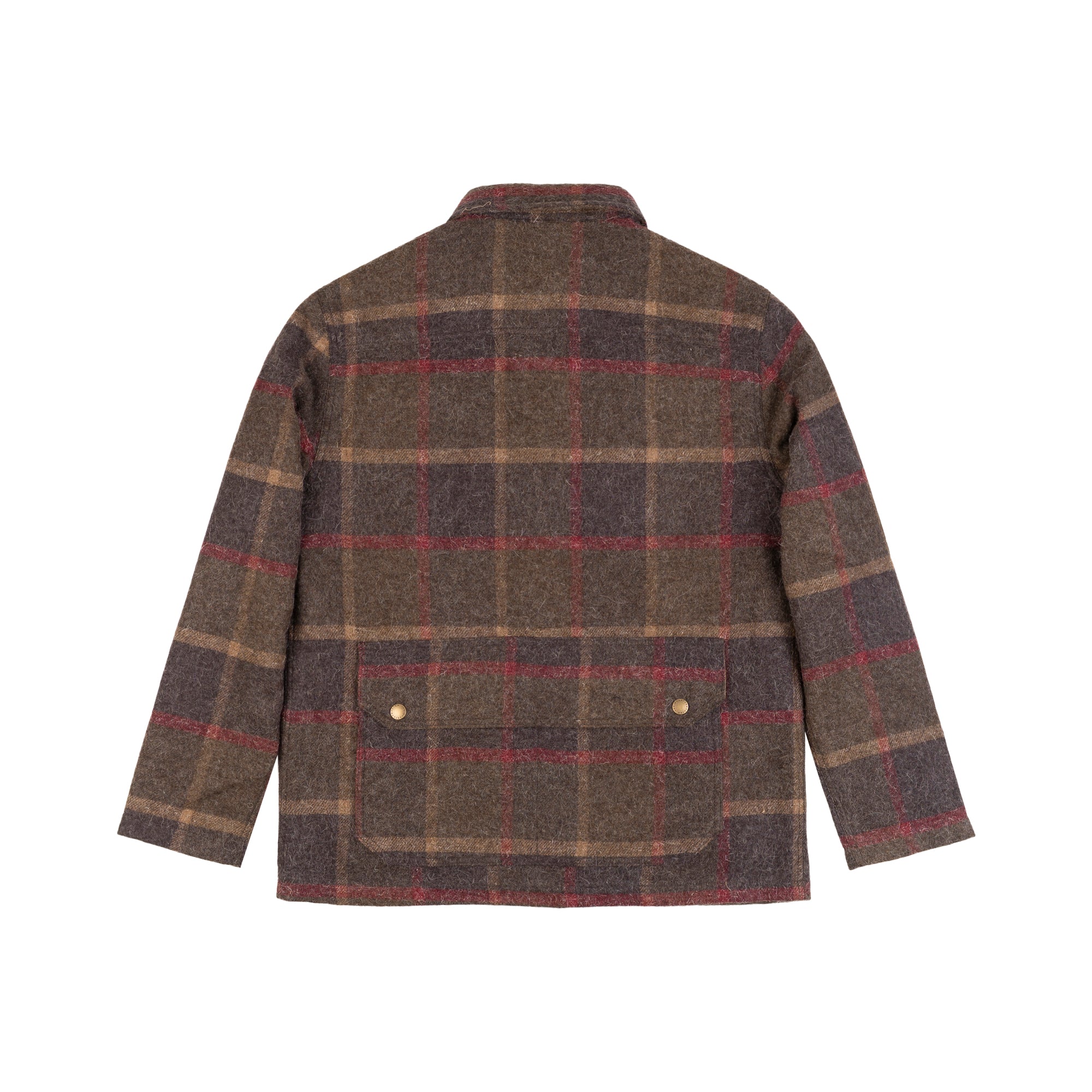 Autumn Jacket Checked Mohair Brown