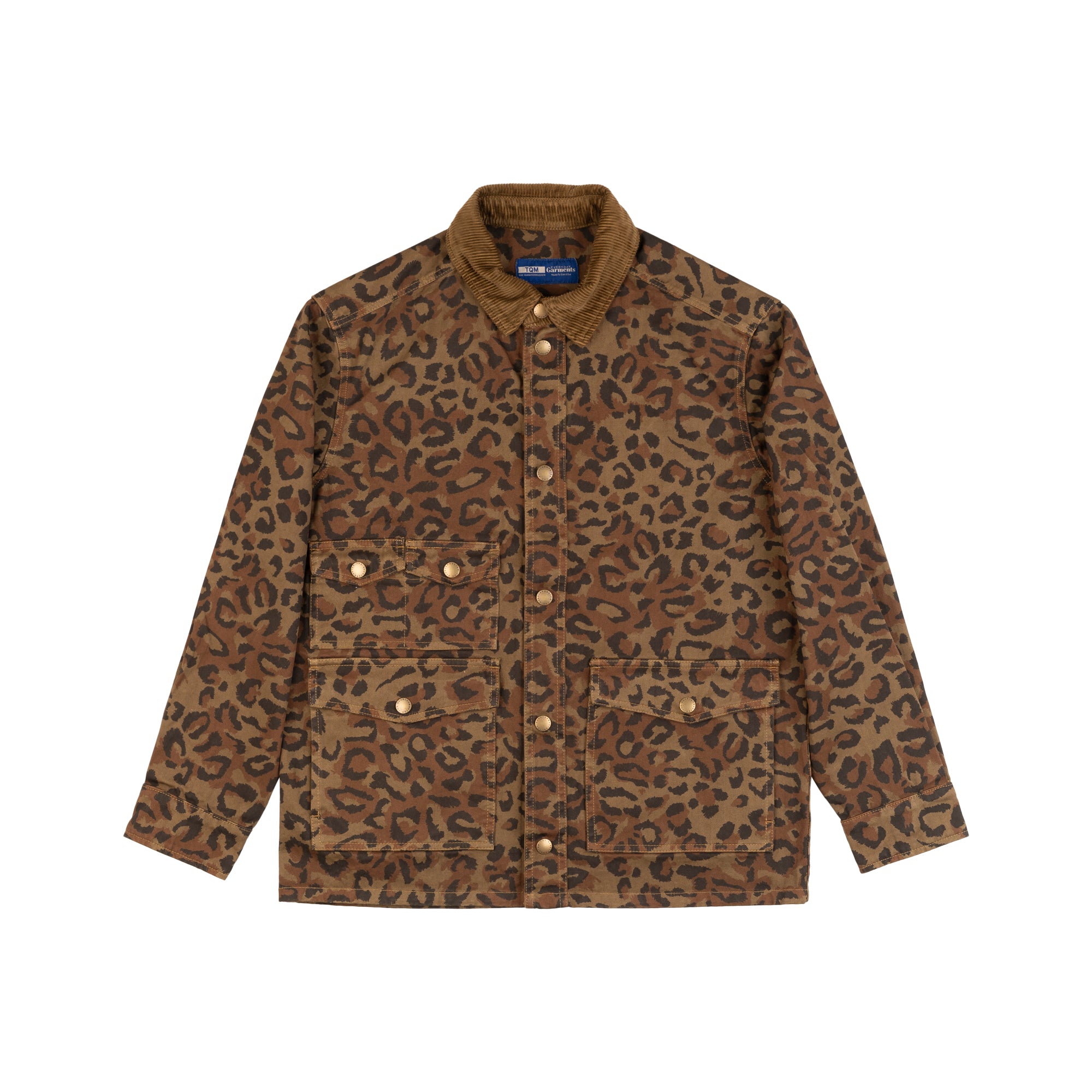 "Amicizia" Work Jacket Leopard Everyday Garments Collabs