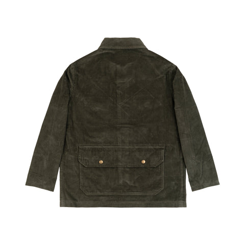 Iconic Hunter Jacket "Calvana" Green Corduroy