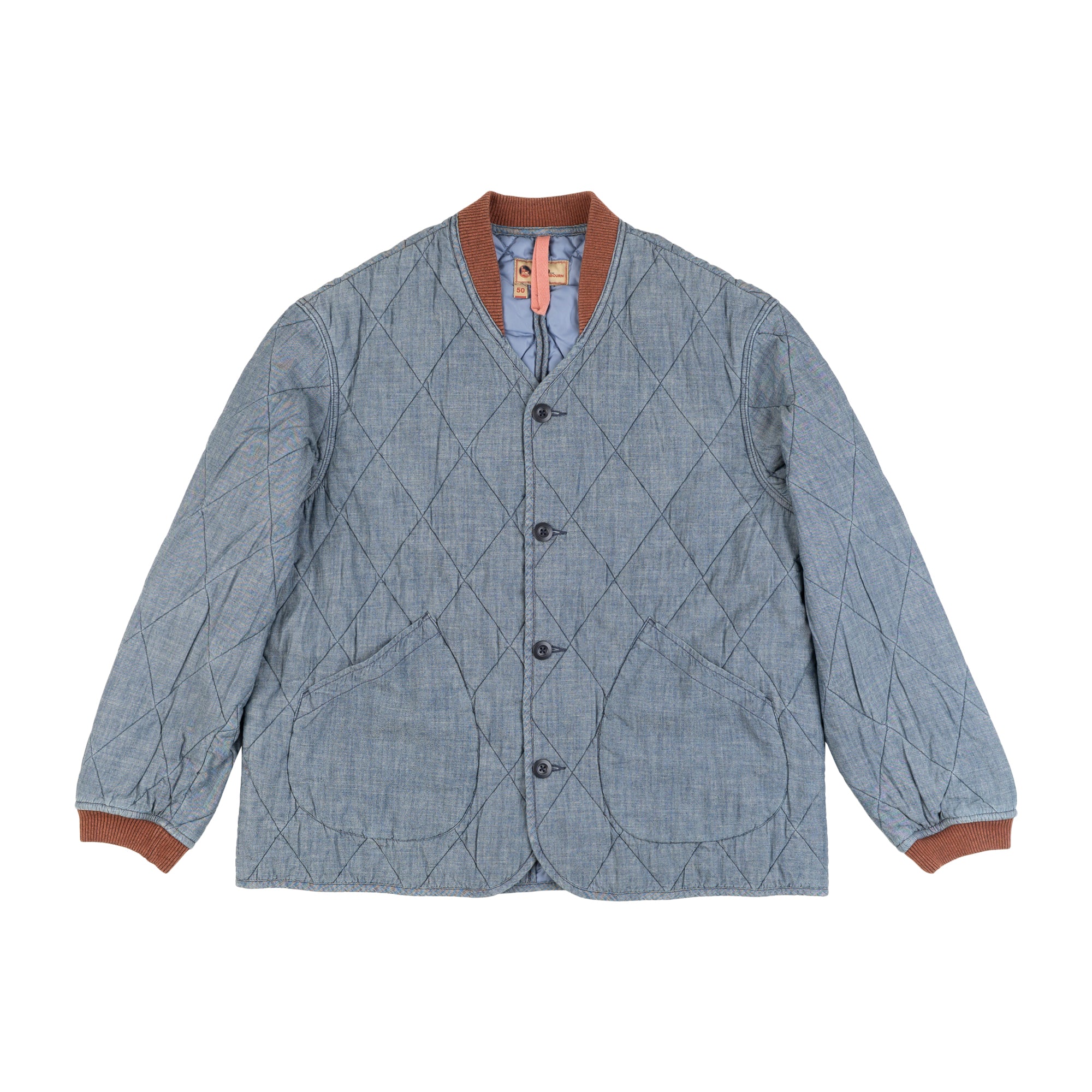 Nigel Cabourn - Padded Bomber Indaco