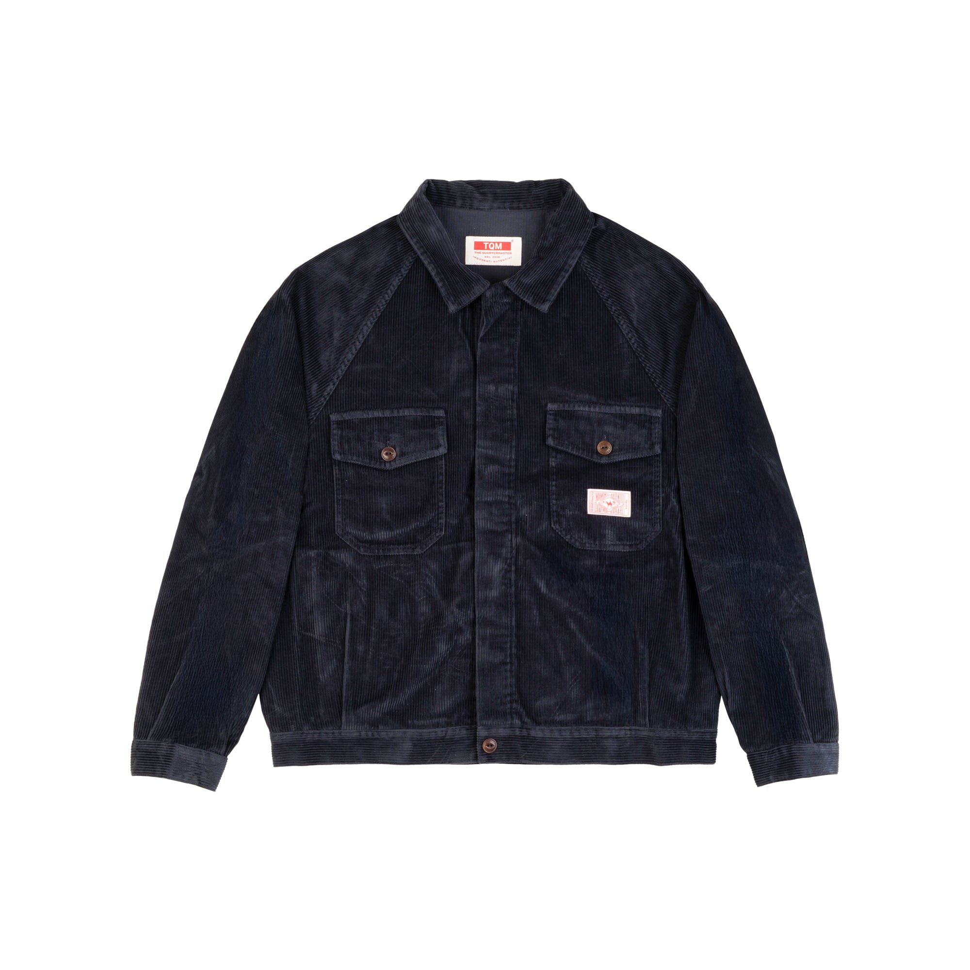 NEW Italian Work Jacket Blue Corduroy