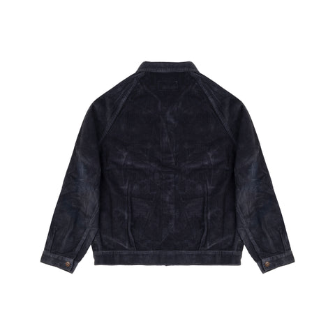 NEW Italian Work Jacket Blue Corduroy