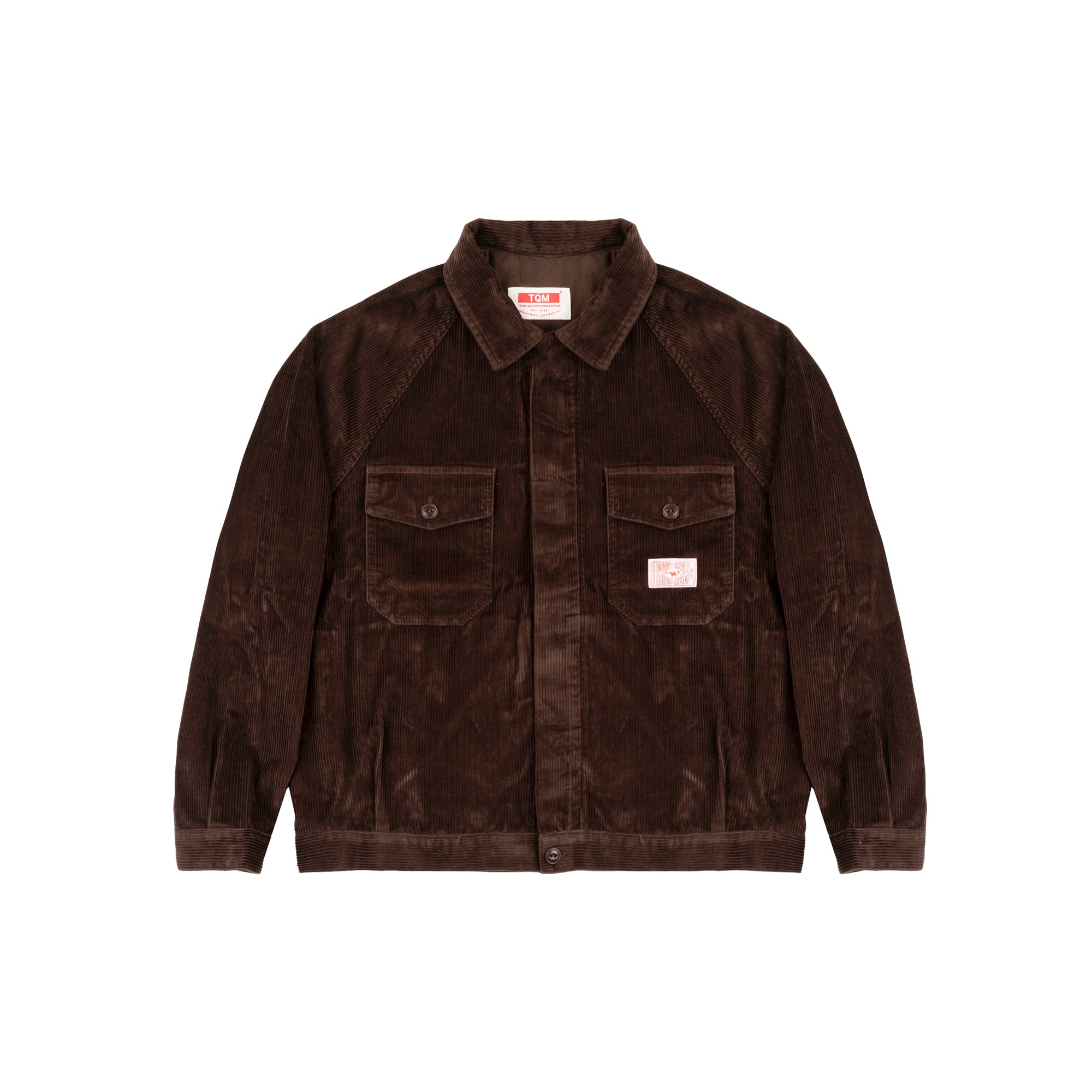 NEW Italian Work Jacket Brown Corduroy