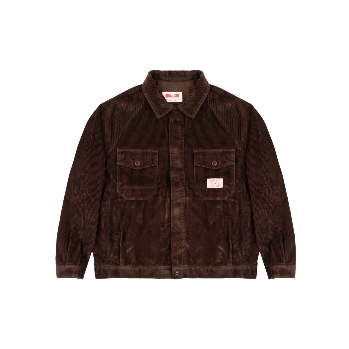 NEW Italian Work Jacket Brown Corduroy