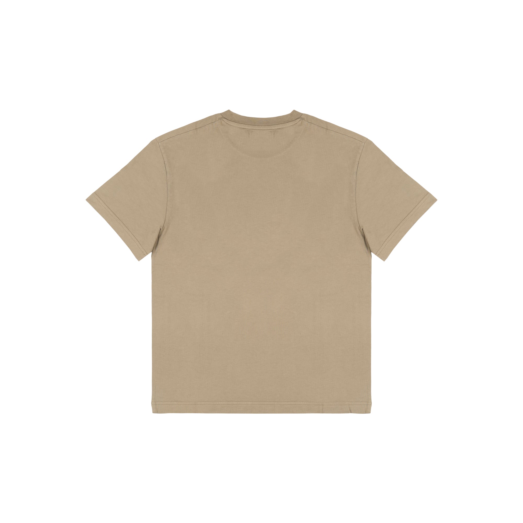 T-Shirt Khaki 100% cotone organico LOGO