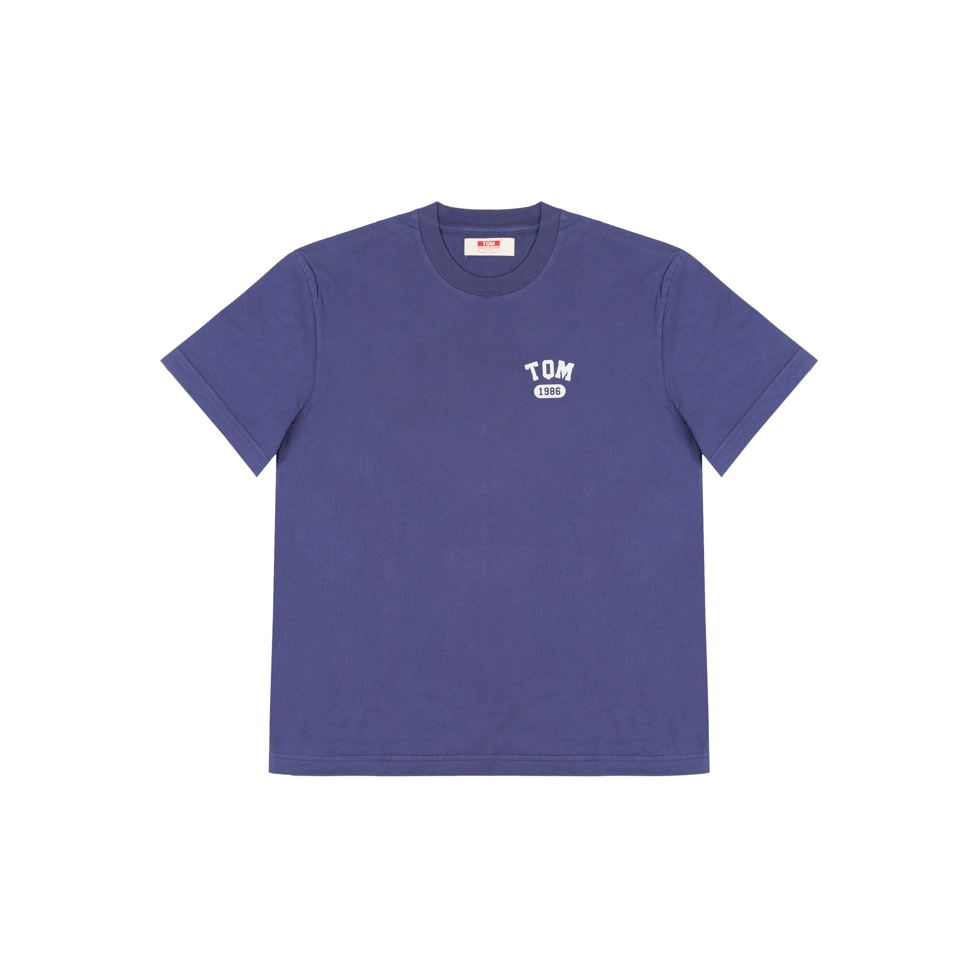 T-Shirt Navy 100% cotone organico LOGO