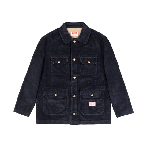 Iconic Hunter Jacket "Calvana" Blue Corduroy