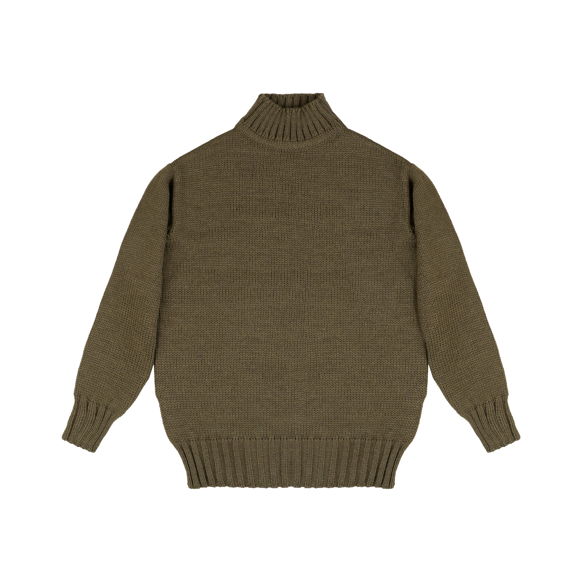Nigel Cabourn - High neck knit Army