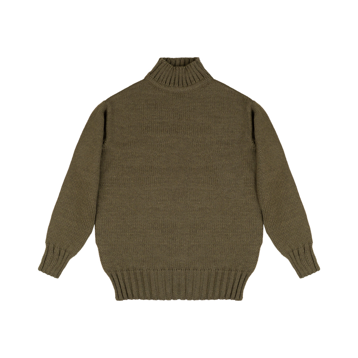 Nigel Cabourn - High neck knit Army
