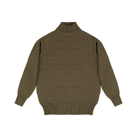 Nigel Cabourn - High neck knit Army