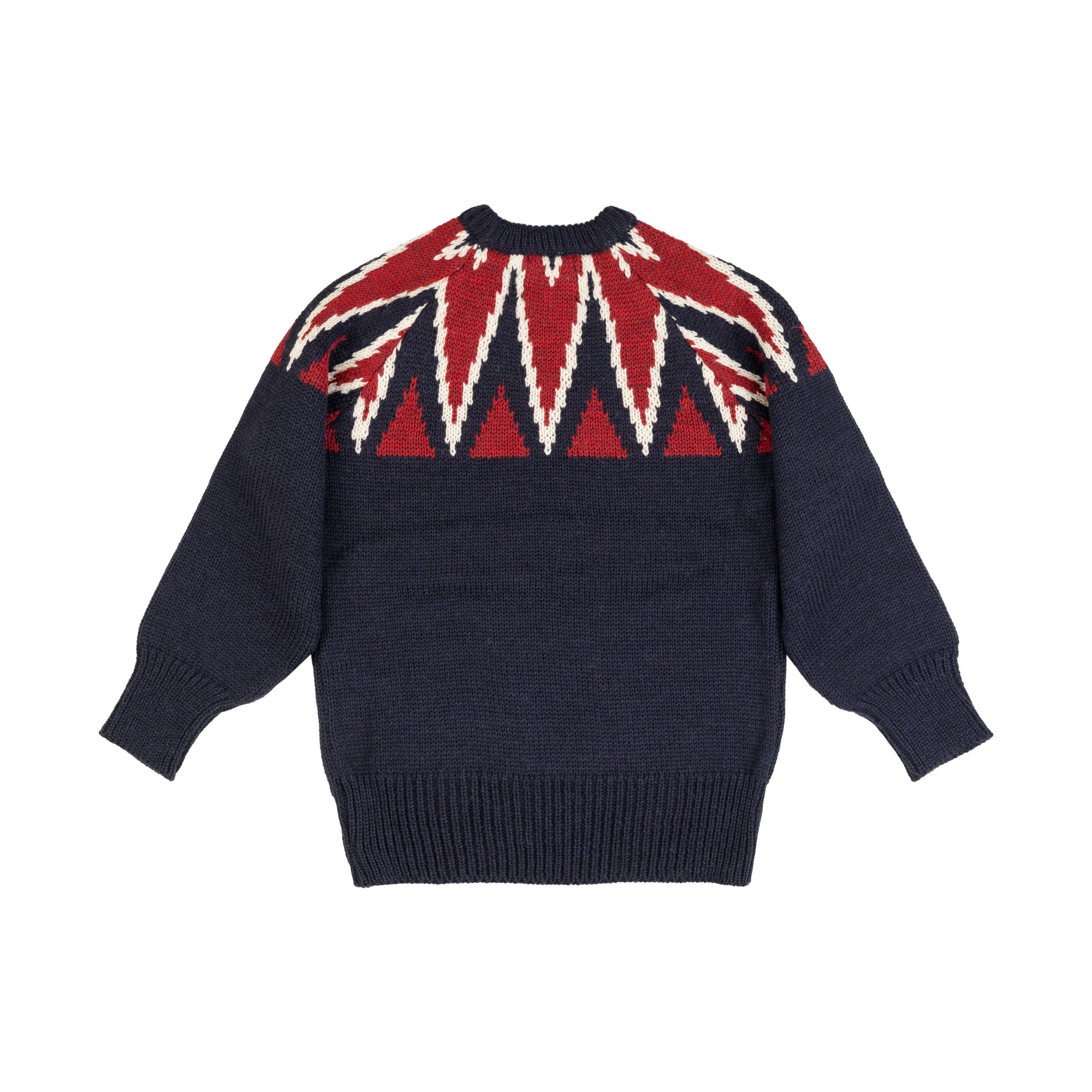 Nigel Cabourn - Key crew knit Navy