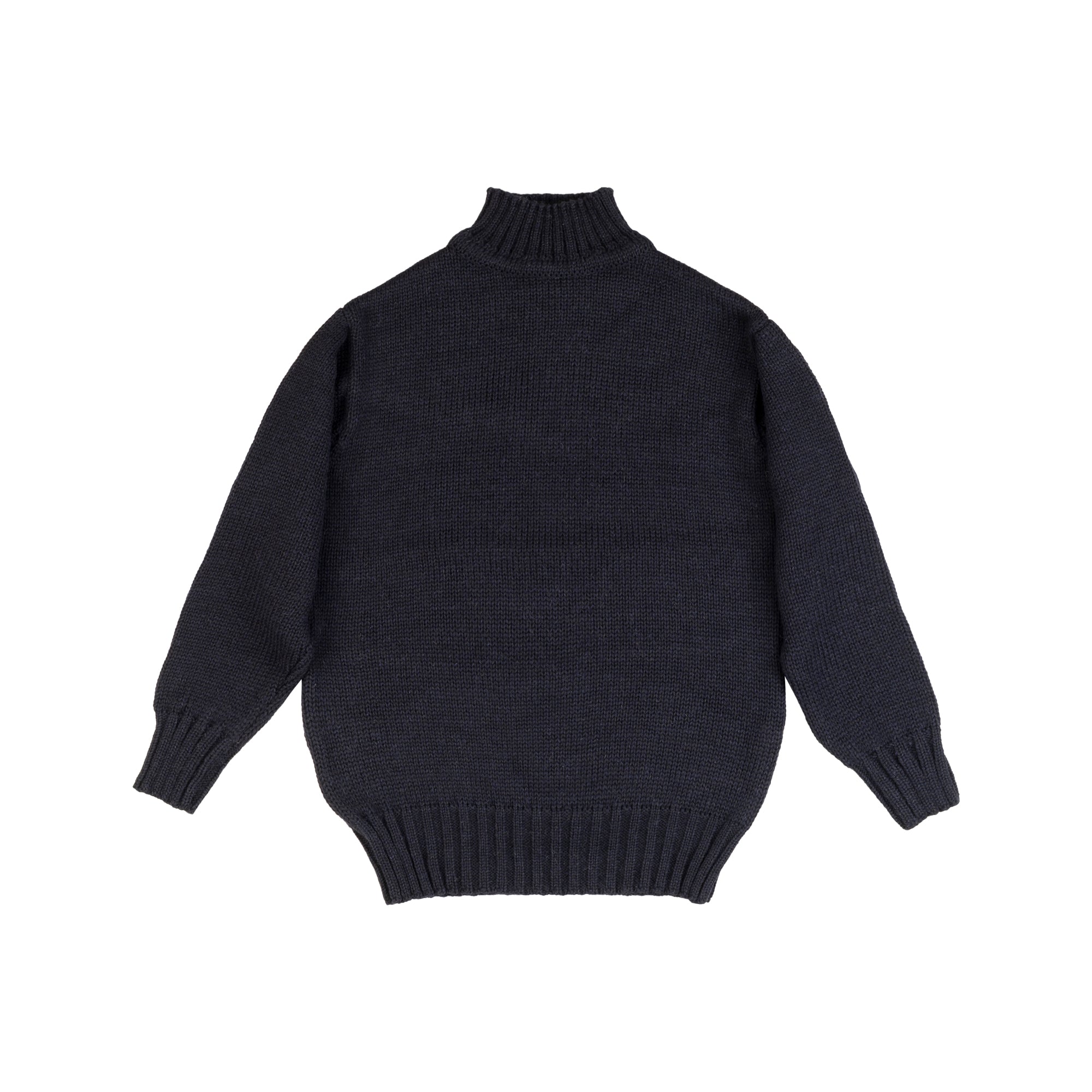 Nigel Cabourn - High neck knit Navy