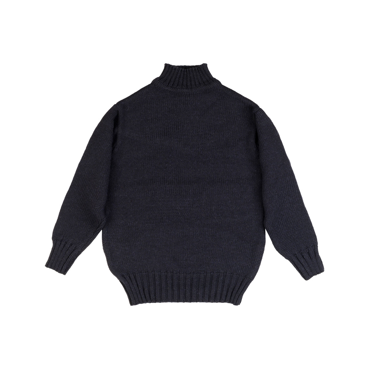Nigel Cabourn - High neck knit Navy