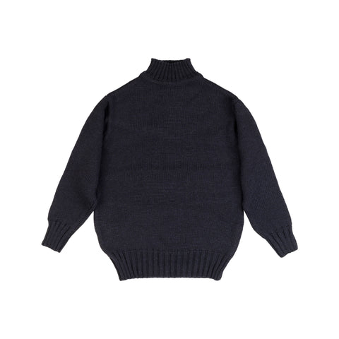 Nigel Cabourn - High neck knit Navy