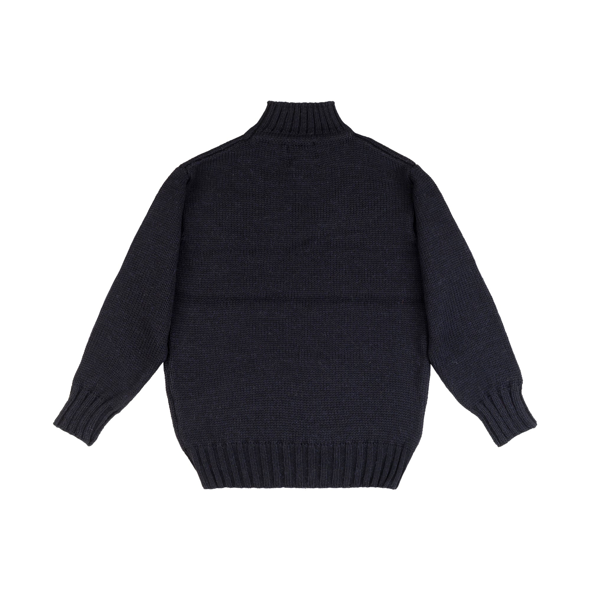 Nigel Cabourn - High neck knit Navy