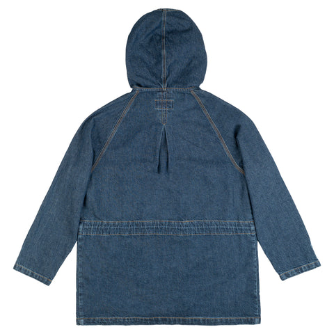 Dead-Stock Denim Parka "Curzio" [STONE WASHED]