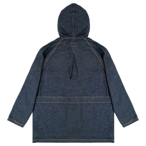 Dead-Stock Denim Parka "Curzio" [ONE WASHED]