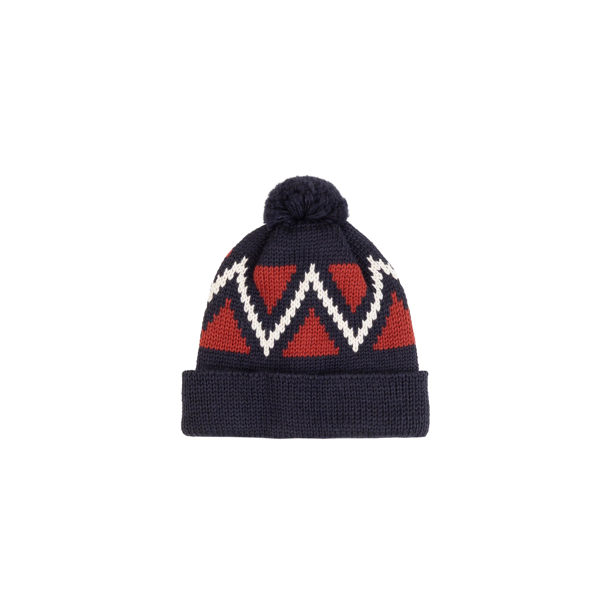 Nigel Cabourn - Bobble hat Navy