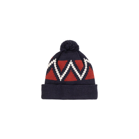 Nigel Cabourn - Bobble hat Navy