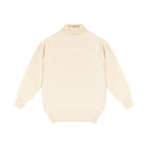 Nigel Cabourn - High neck knit Navy Natural