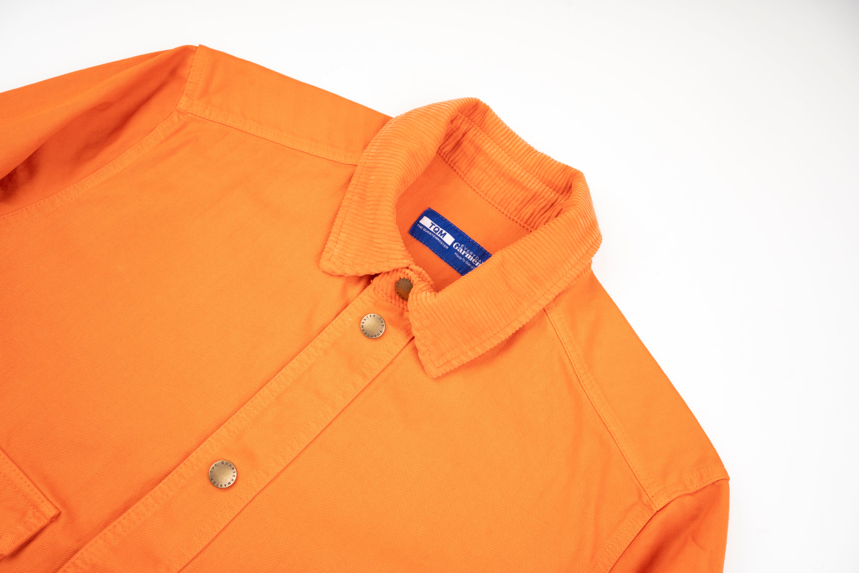 "Amicizia" Work Jacket Orange Everyday Garments Collabs