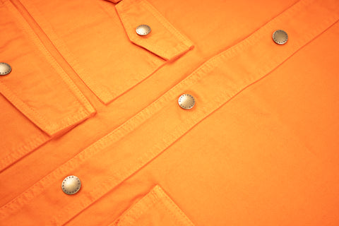 "Amicizia" Work Jacket Orange Everyday Garments Collabs