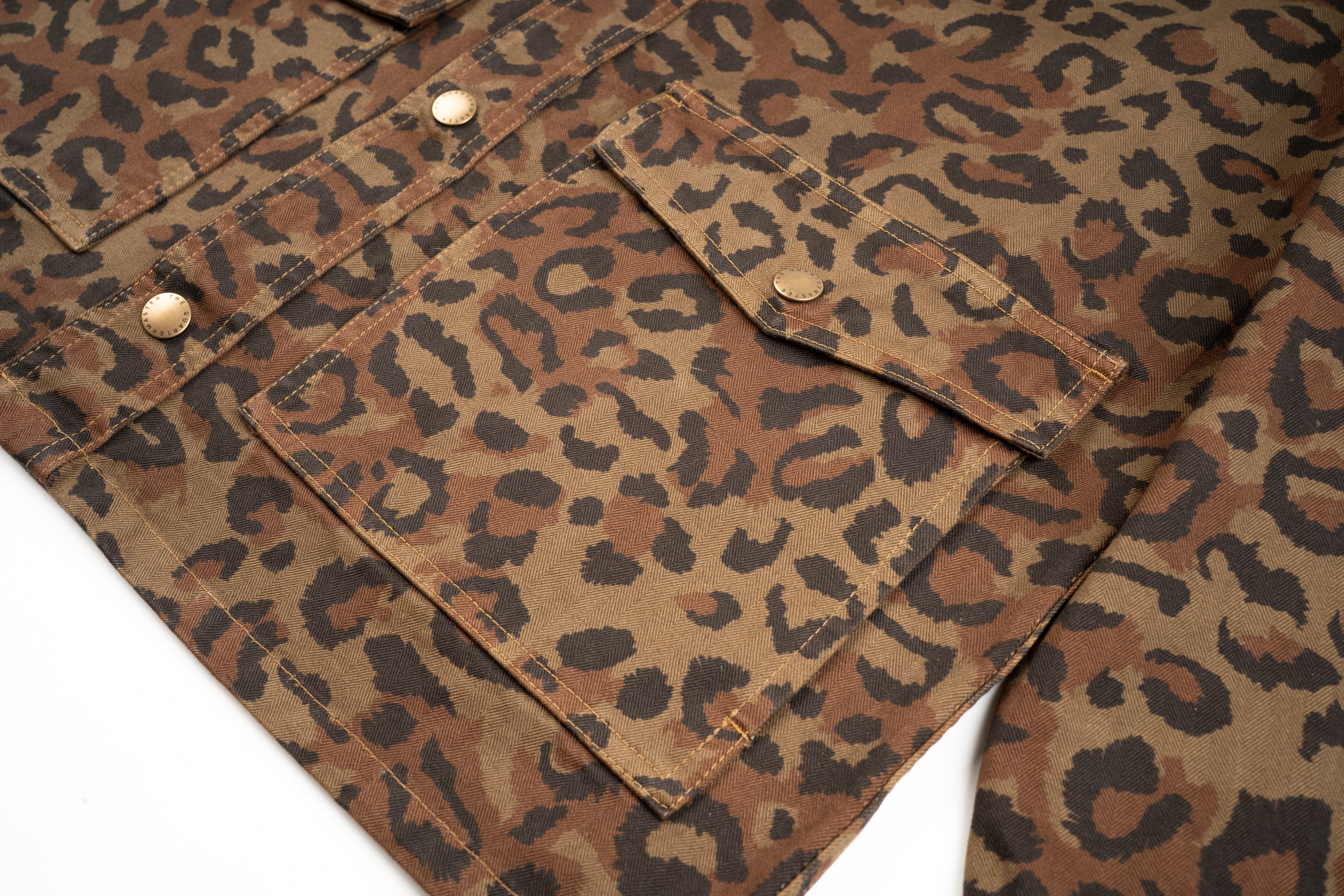 "Amicizia" Work Jacket Leopard Everyday Garments Collabs