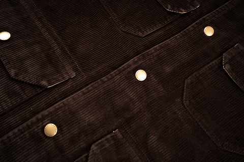 Iconic Hunter Jacket "Calvana" Brown Corduroy