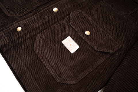 Iconic Hunter Jacket "Calvana" Brown Corduroy