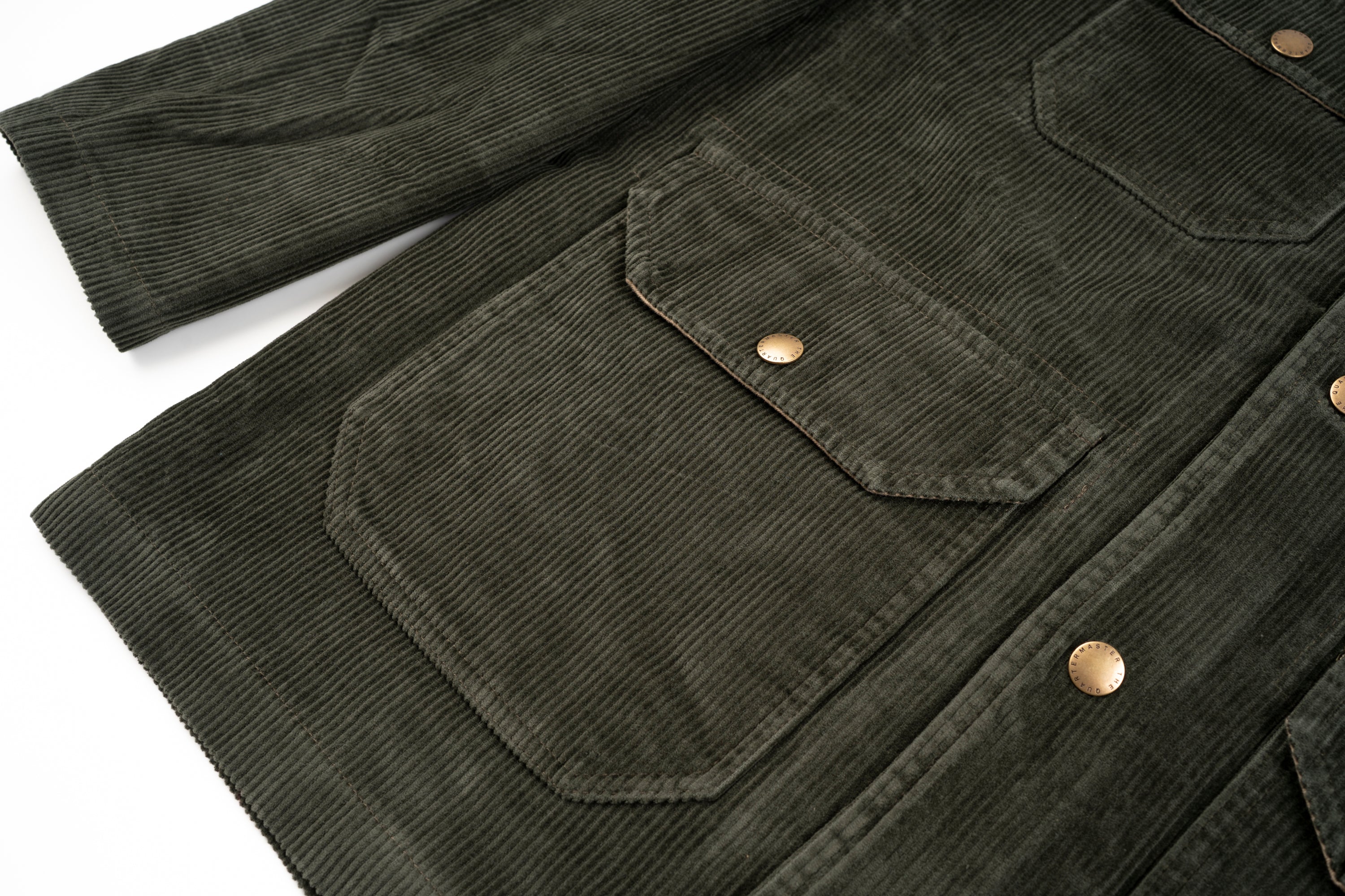 Iconic Hunter Jacket "Calvana" Green Corduroy