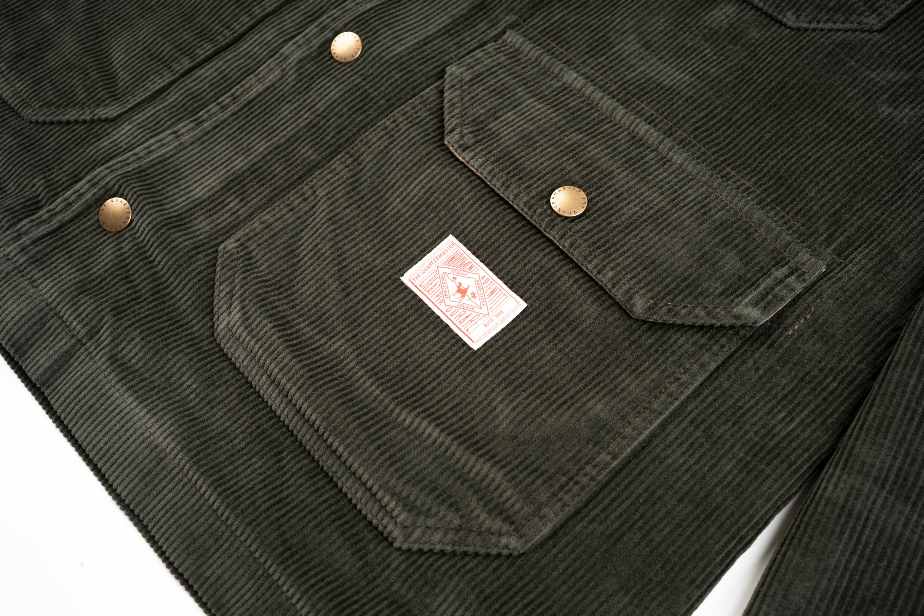 Iconic Hunter Jacket "Calvana" Green Corduroy