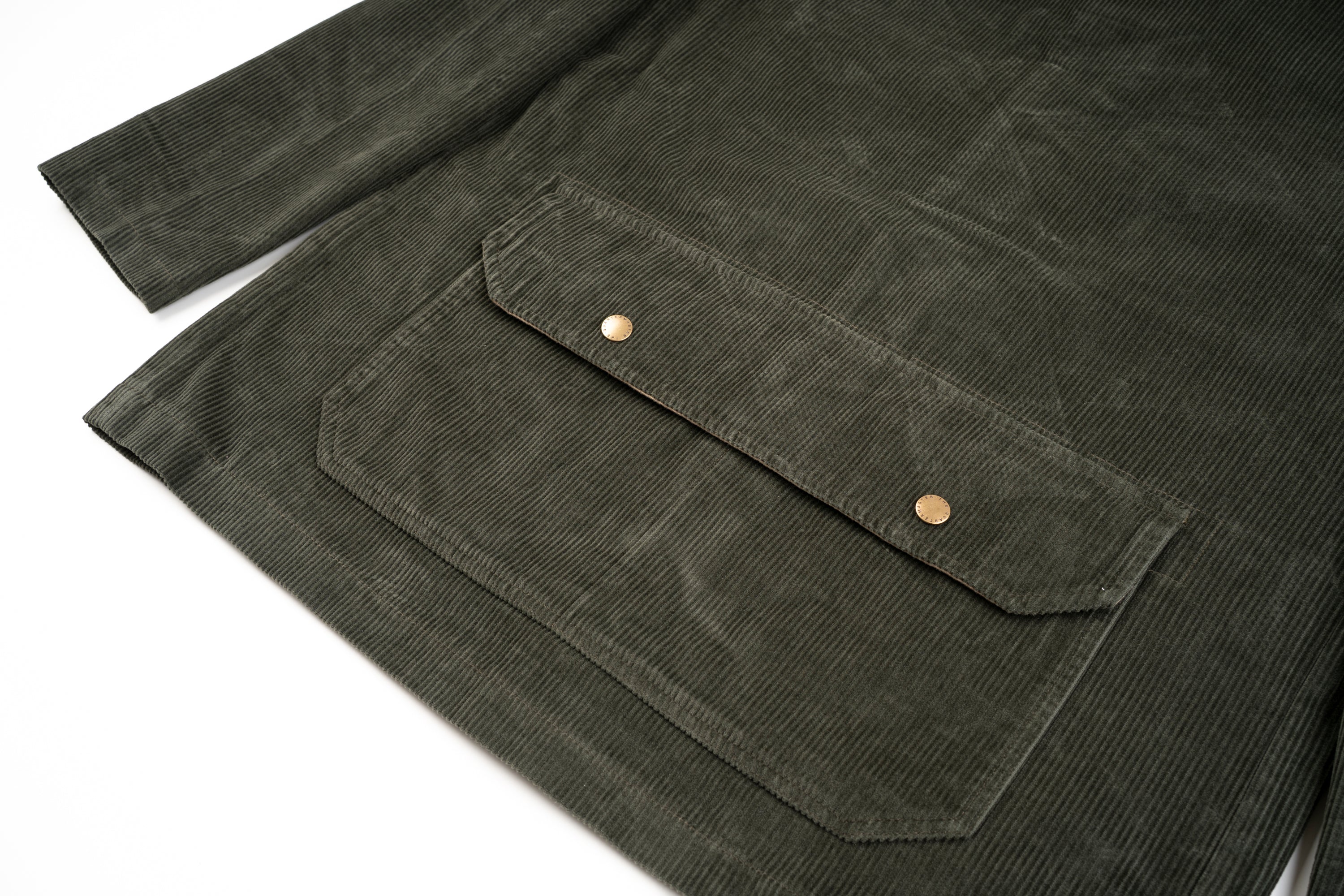 Iconic Hunter Jacket "Calvana" Green Corduroy